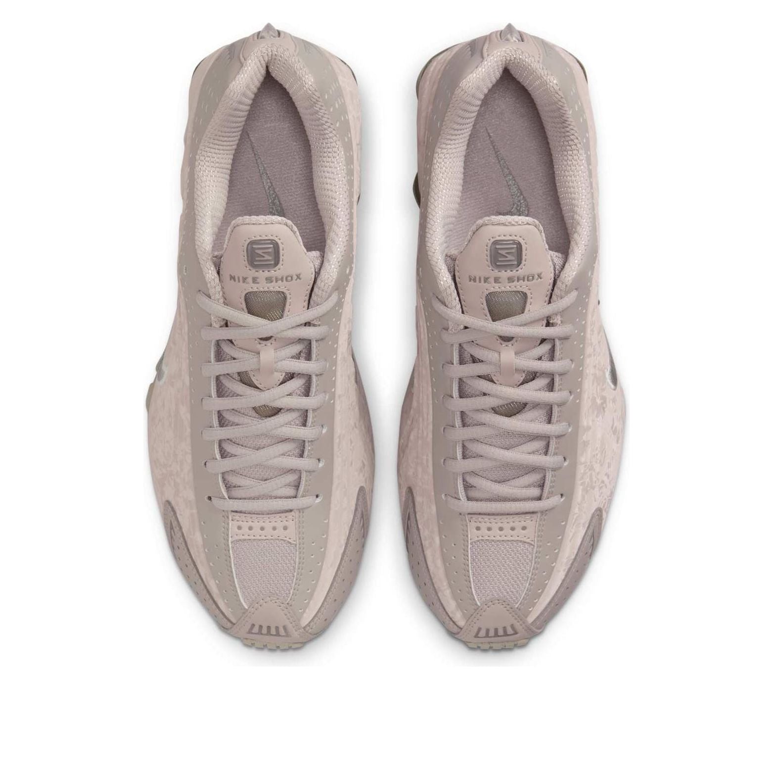 Кроссовки (WMNS) Nike Shox R4 'Flat Pewter Floral' — фото 2