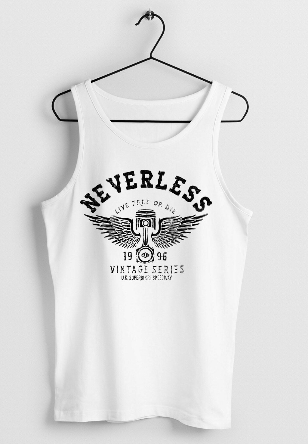 

Топ BIKER MOTORRAD MOTORBLOCK WINGS NE Neverless, белый