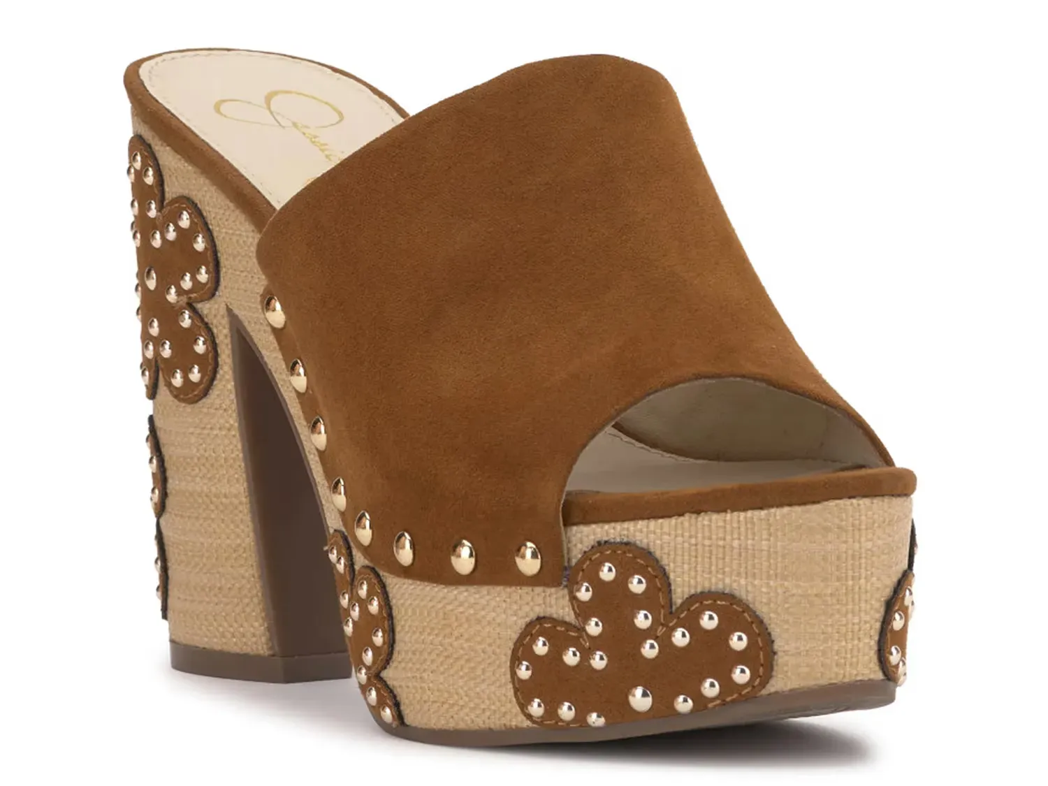 Shelbie Platform Мюли Jessica Simpson, Taupe