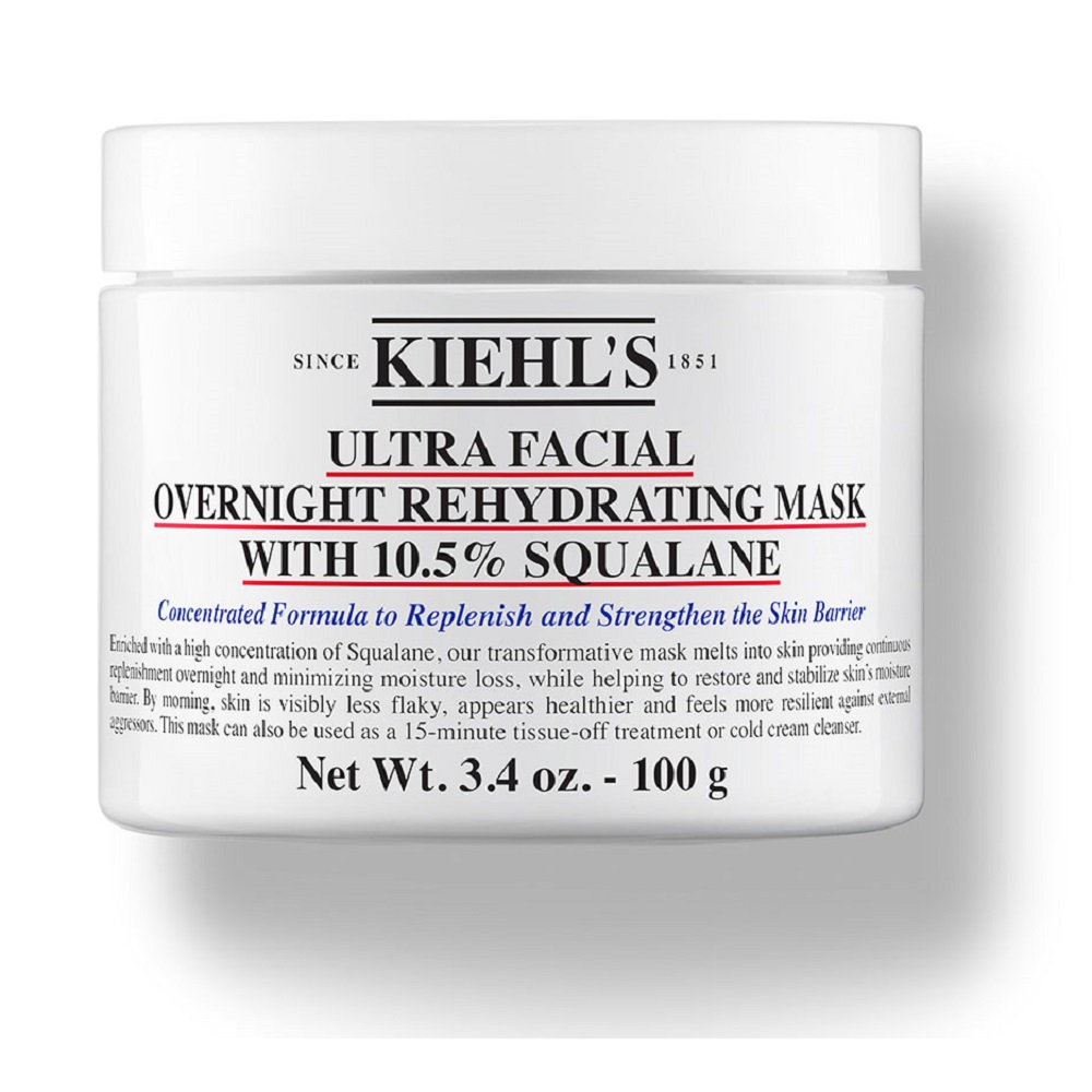 

Увлажняющая ночная маска для лица ultra facial overnight rehydrating mask Kiehl'S, вес 100 гр.