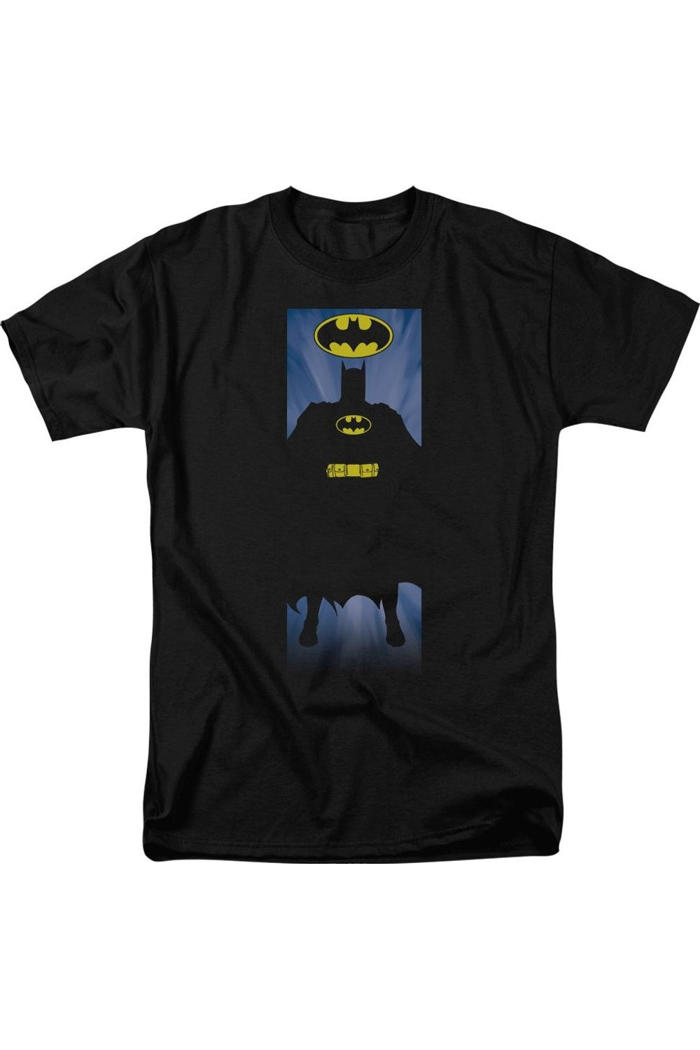 

Футболка с коротким рукавом Batman Block для взрослых Gildan, черный