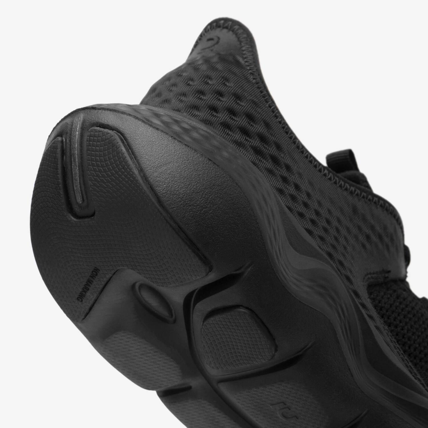 Мужские беговые кроссовки JOGFLOW 500K.1 - полностью черные Kalenji — фото 3