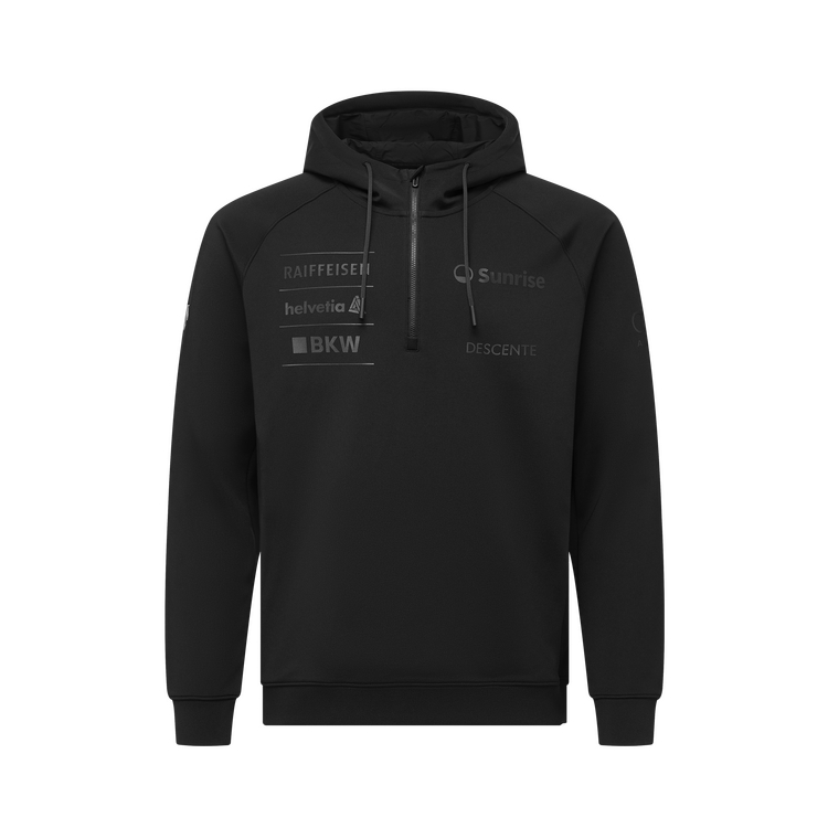 

Стиль Ski повседневный худи мужское DESCENTE, черный