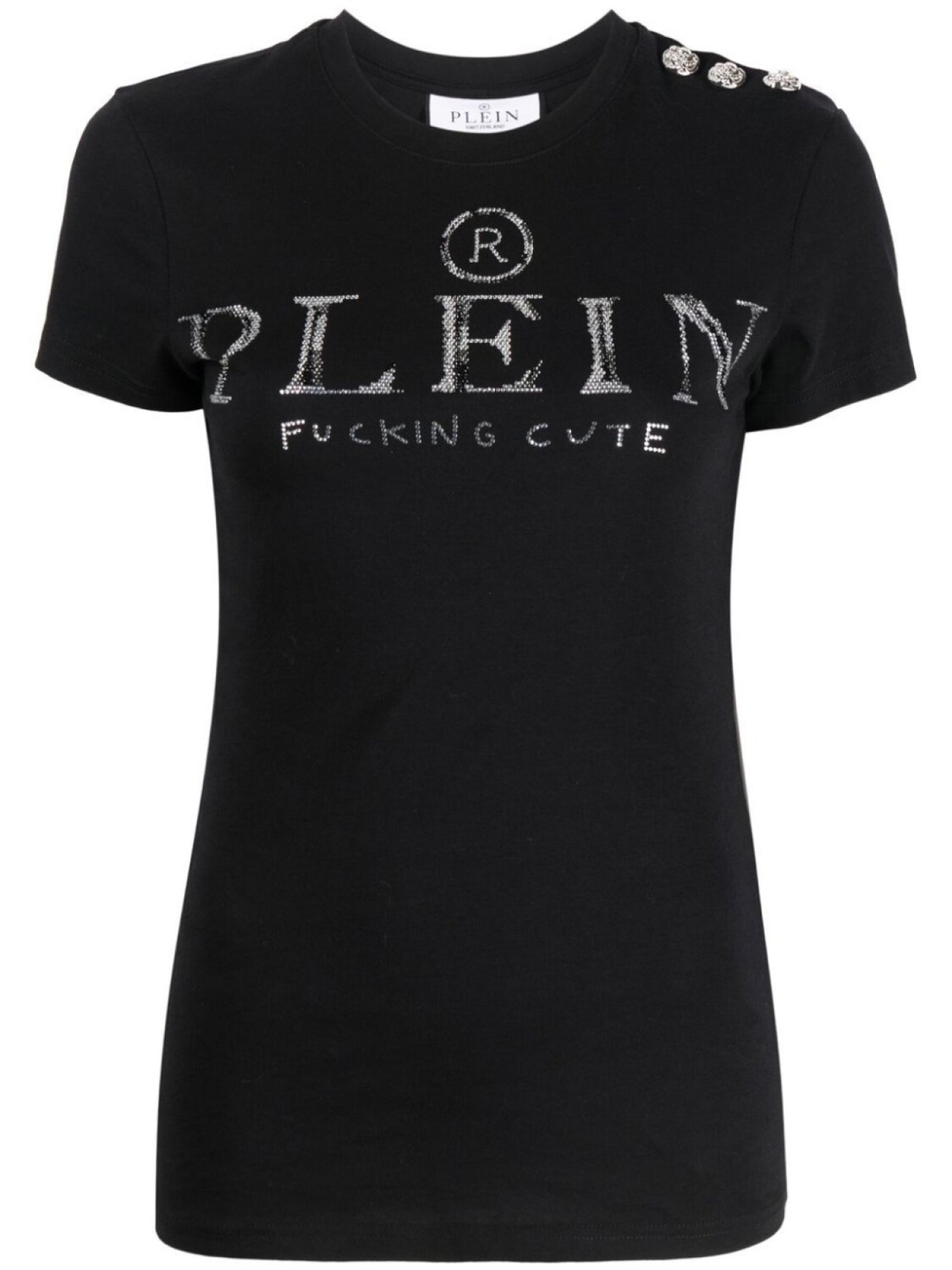 

Philipp Plein футболка с логотипом, черный