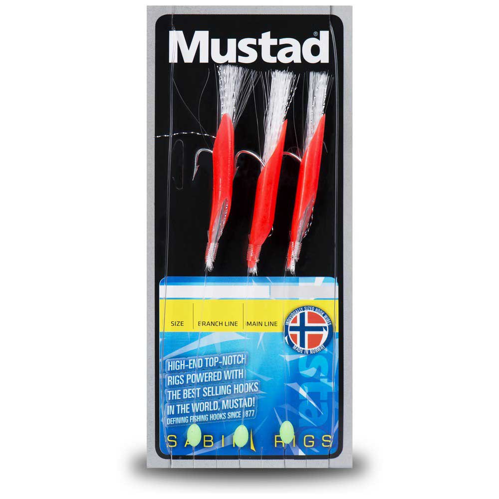 

Оснастки Mustad Daylight, красный