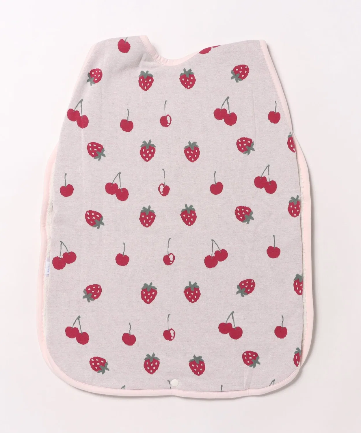 Детский спальный мешок Fruit Jacquard Sleeper из хлопка, розовый — фото 2