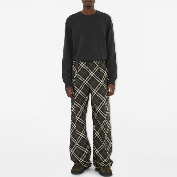 Брюки мужские Comfort коричневый Burberry, повседневные, коричневый — фото 3