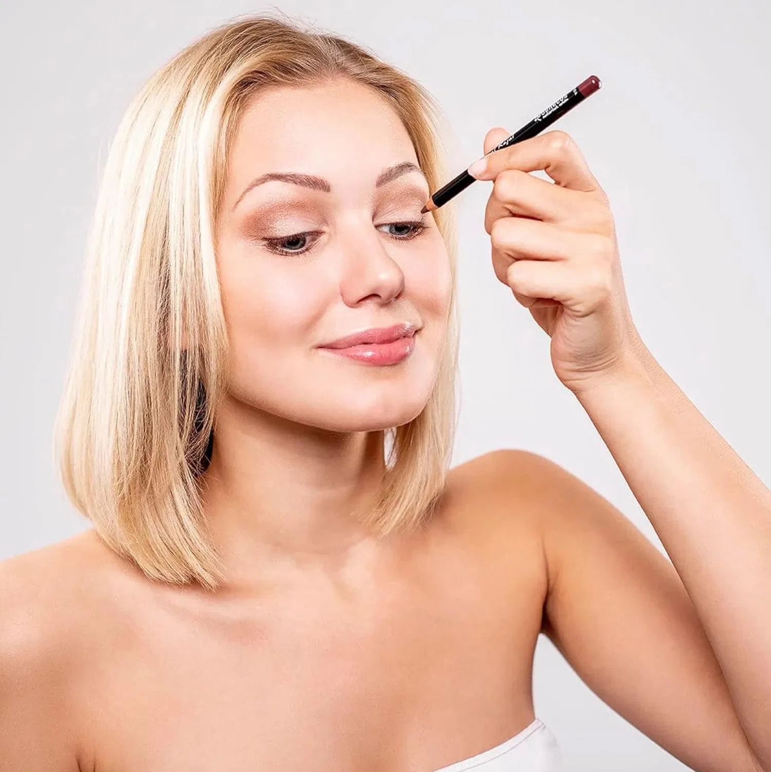 Натуральный карандаш-кайал Benecos Natural Kajal, коричневый Benecos, Brown — фото 3