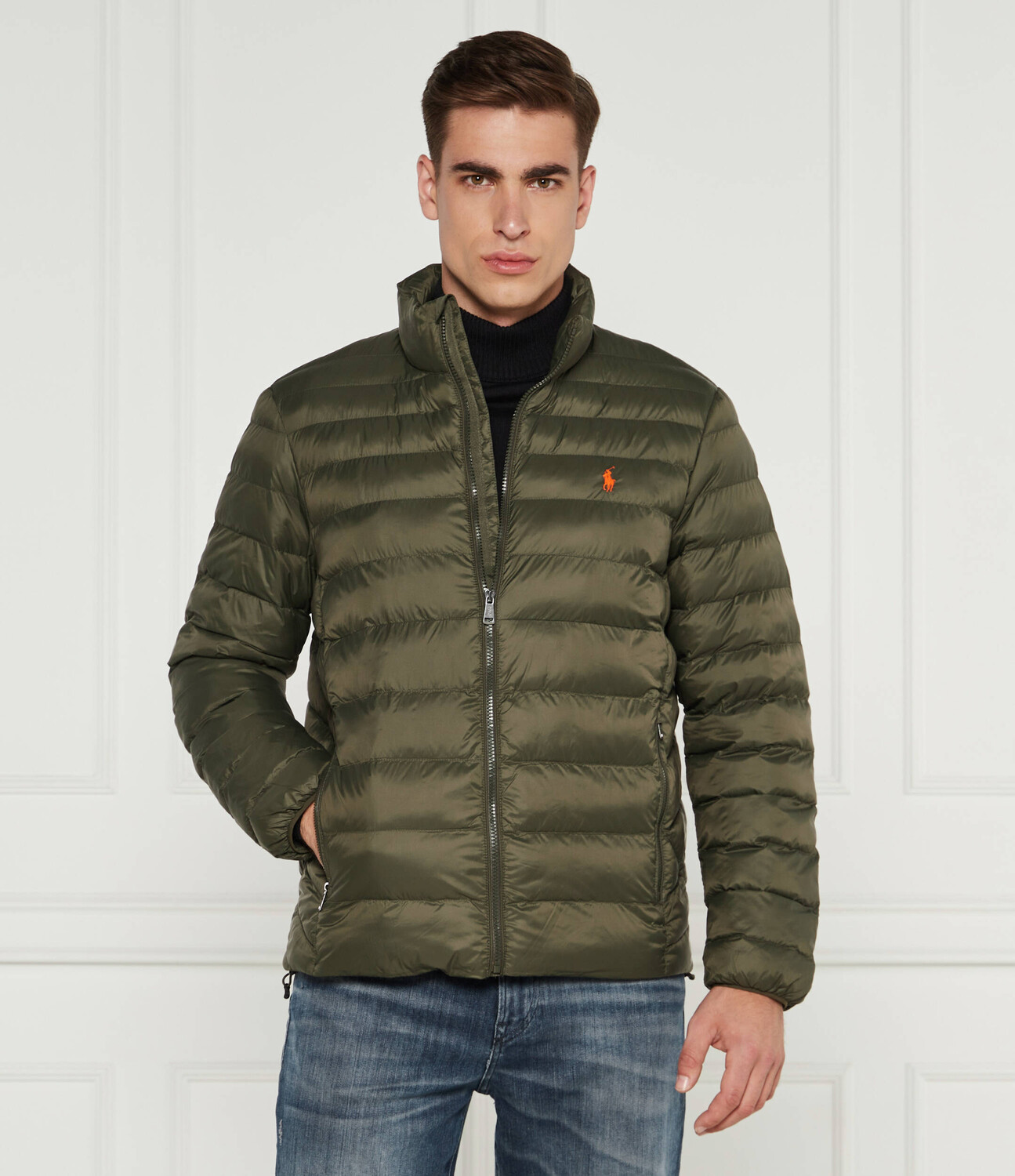 Куртка POLO RALPH LAUREN TERRA JKT Straight fit, цвет cachi — фото 3