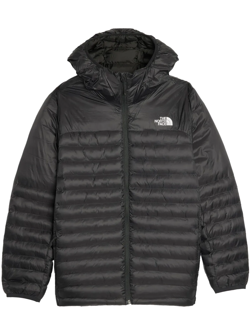 

Пуховик с логотипом The North Face, черный