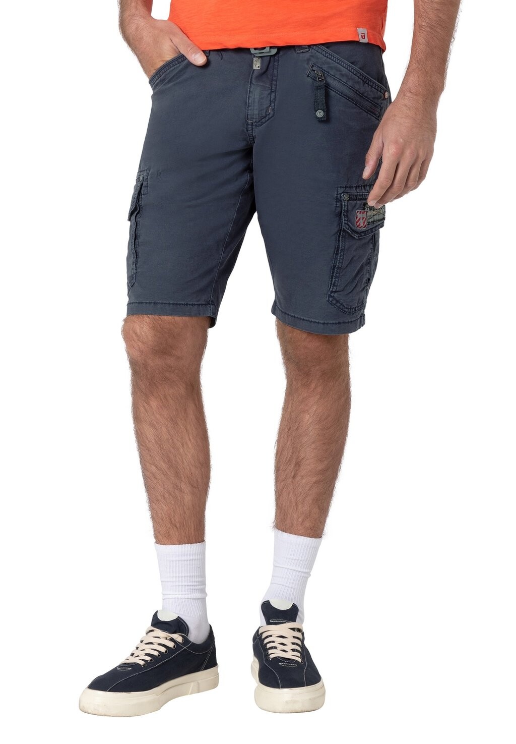 

Шорты REGULAR MID WAIST TIMEZONE, цвет Mottled Dark Blue