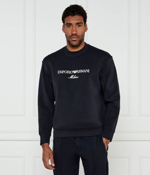 

Свитер Regular fit Emporio Armani, синий