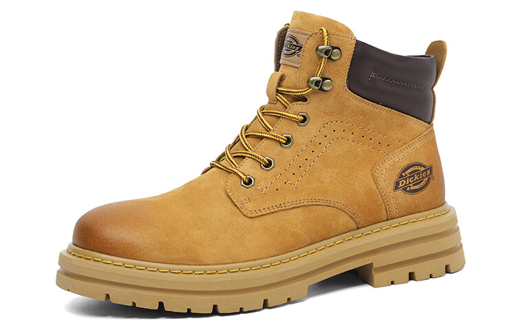 Ботинки мужские Dickies Martin Boots с перфорацией, коричневый — фото 2