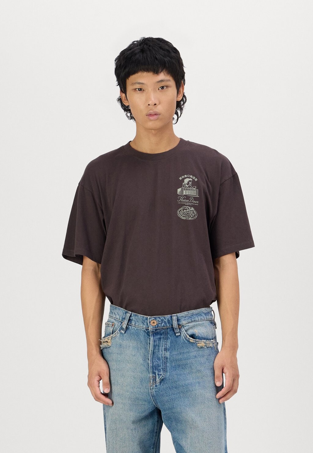 

Джинсы прямого кроя JJIALEX JJCOOPER Jack & Jones, синий деним