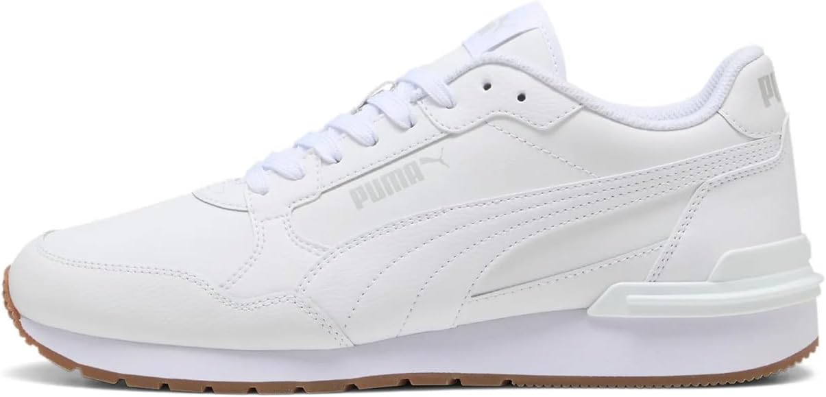 Кроссовки PUMA унисекс низкие, белый/серый — фото 3