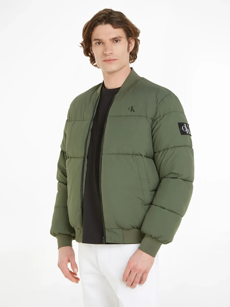 

Стеганая куртка Calvin Klein Jeans "COMMERCIAL BOMBER JACKET", хаки