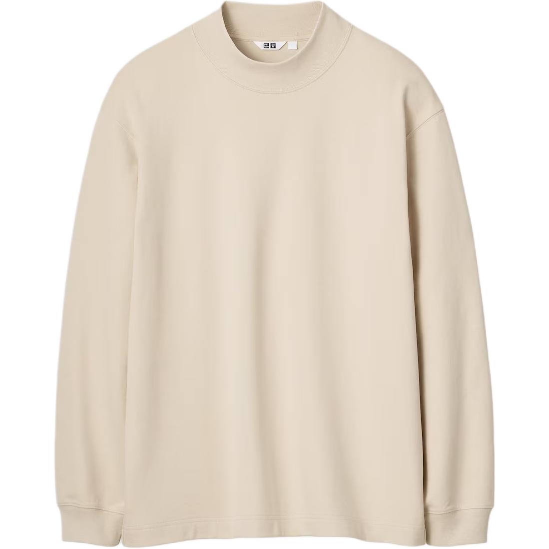 

UNIQLO Футболка мужская бежевая