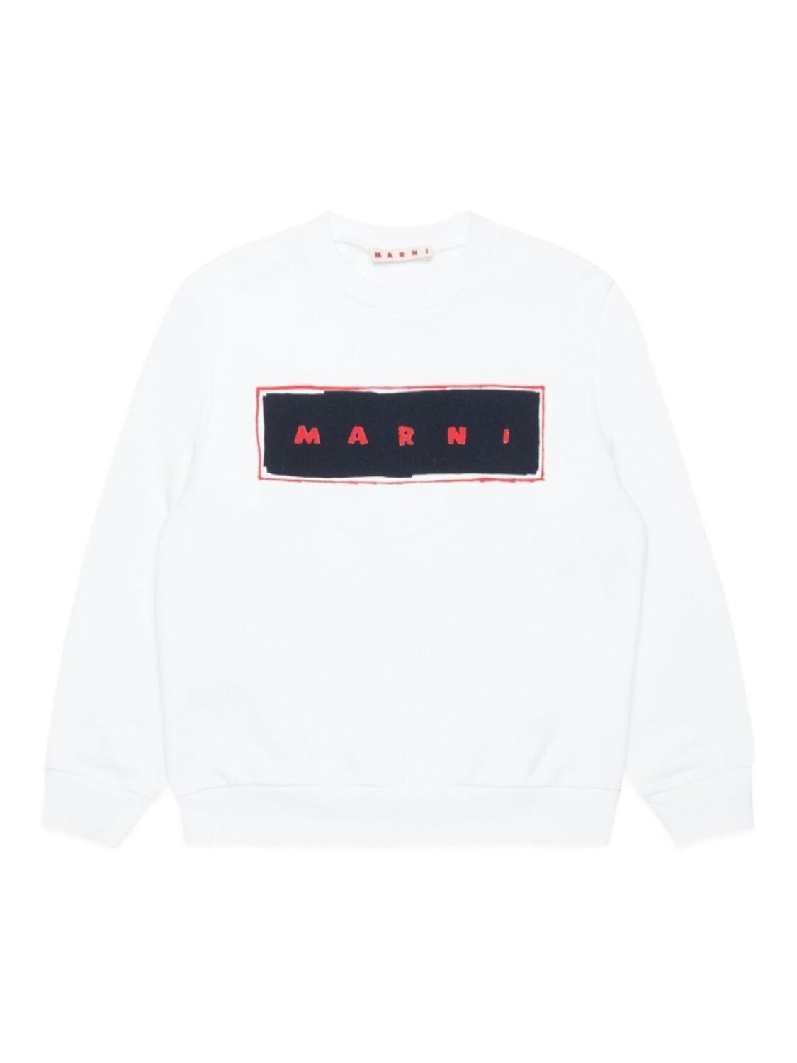 

Marni Kids толстовка с логотипом, белый