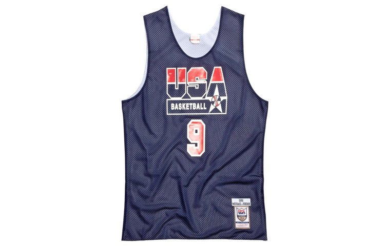 

Mitchell Ness Баскетбольная майка Mitchell & Ness x URBAN AUTHENTIC, мужская, темно-синяя