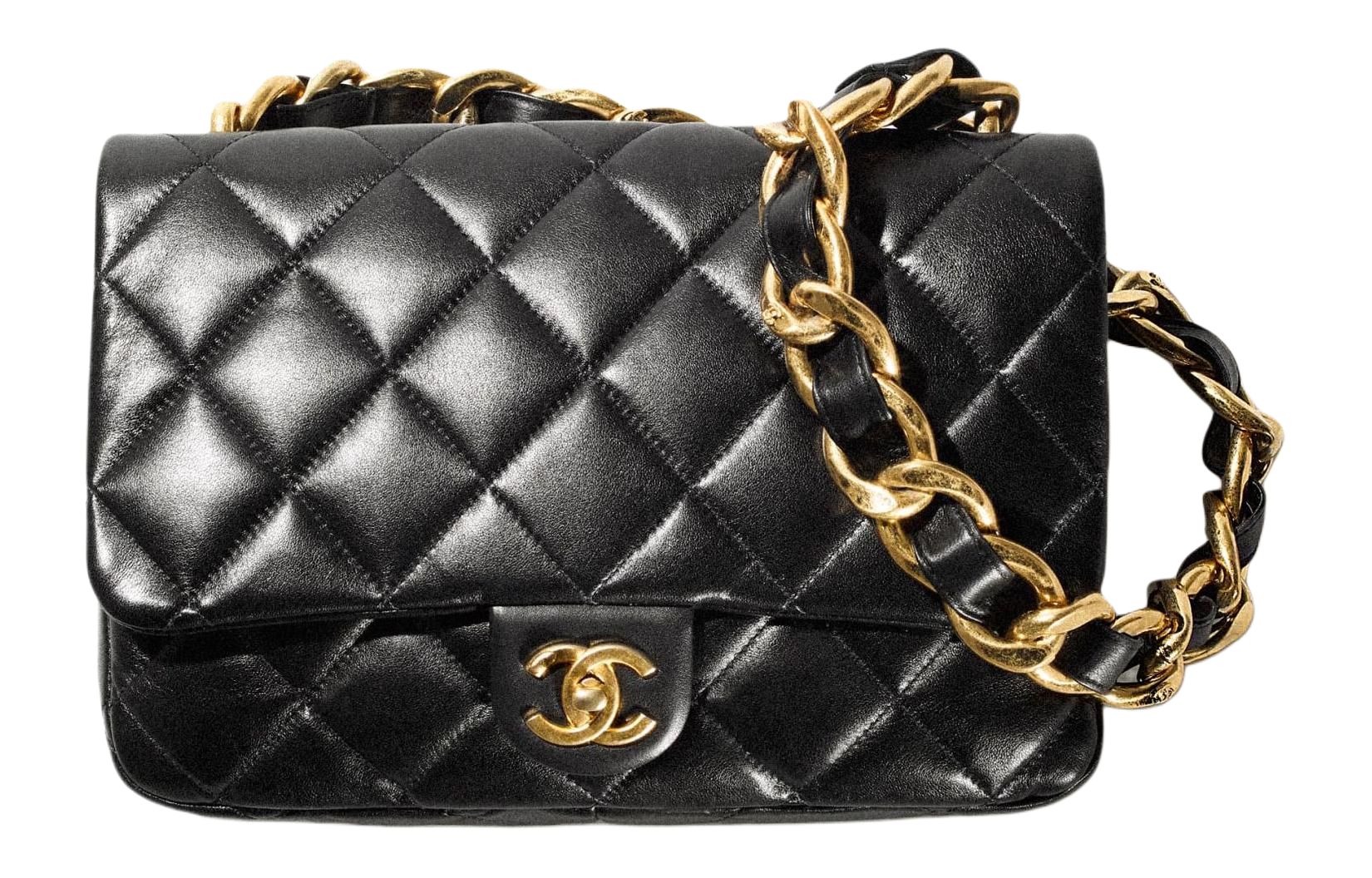 

CHANEL Сумка-туба из овчины с чехлом для рта, сумки через плечо, женские сумки-тубы, черные