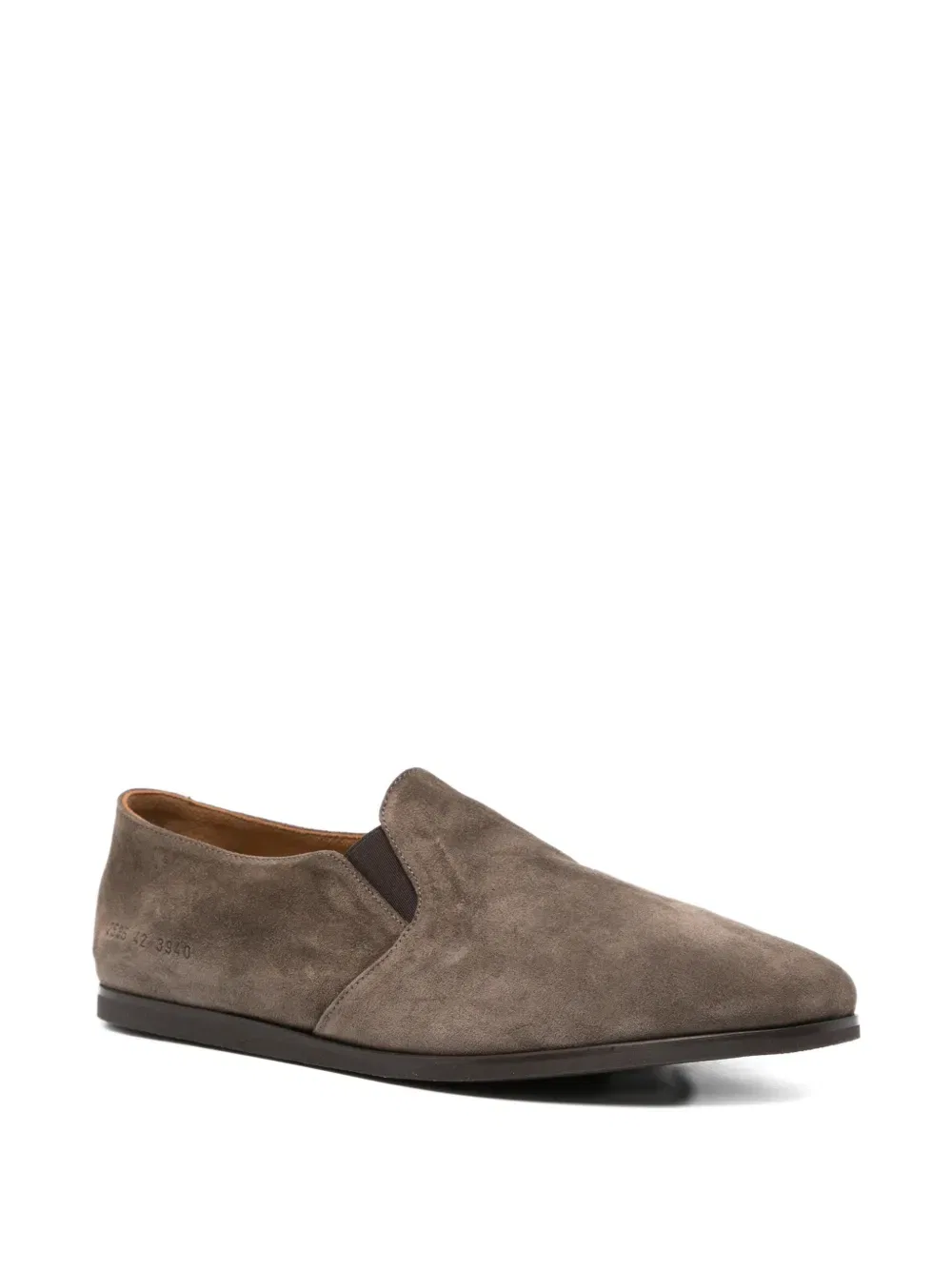 Лоферы с закругленным носком Common Projects, коричневый — фото 2