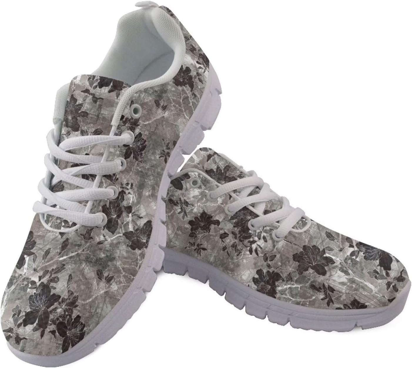 

Кроссовки POLERO с леопардовым принтом для мужчин и женщин, с шнуровкой, легкие, для ходьбы, повседневные, размеры США 5-12, Camouflage