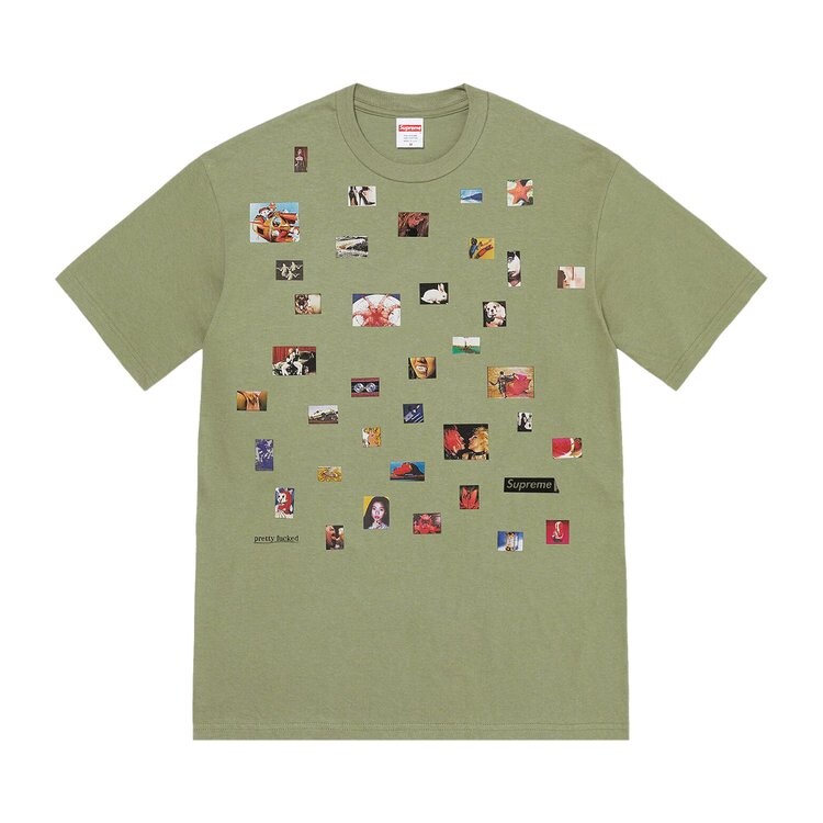 

Футболка Supreme Pretty Fucked Tee, зеленый