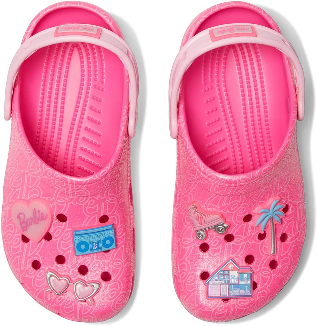 Сабо Crocs Kids Classic Barbie Clogs, цвет Barbie