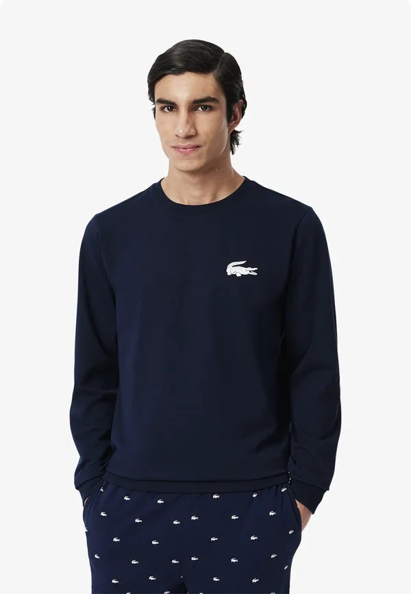 Верхняя часть пижамы Lacoste, Bleu Marine Blanc
