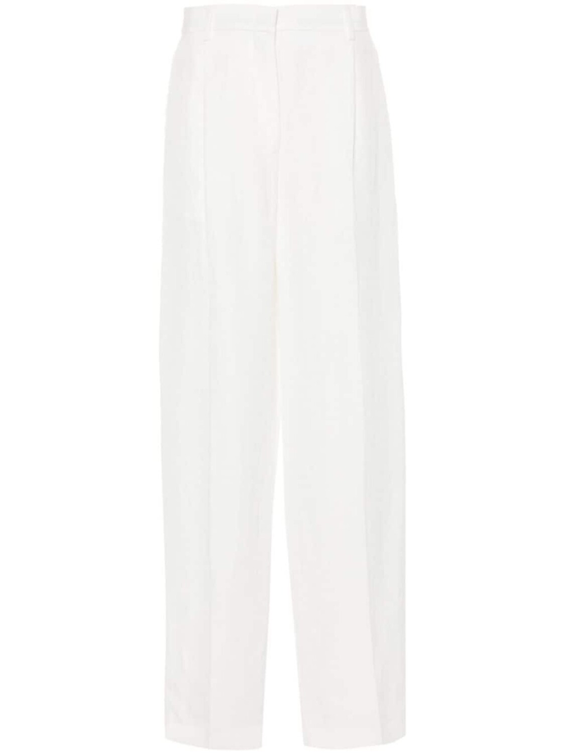 

MSGM брюки со складками, белый