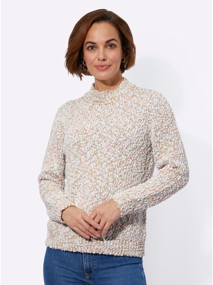 

Свитер букле с узором фламинго экрю WITT WEIDEN