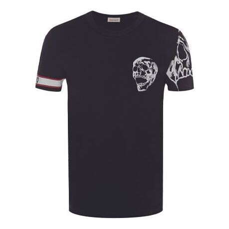 

Футболка men's short sleeve black Alexander Mcqueen, черный