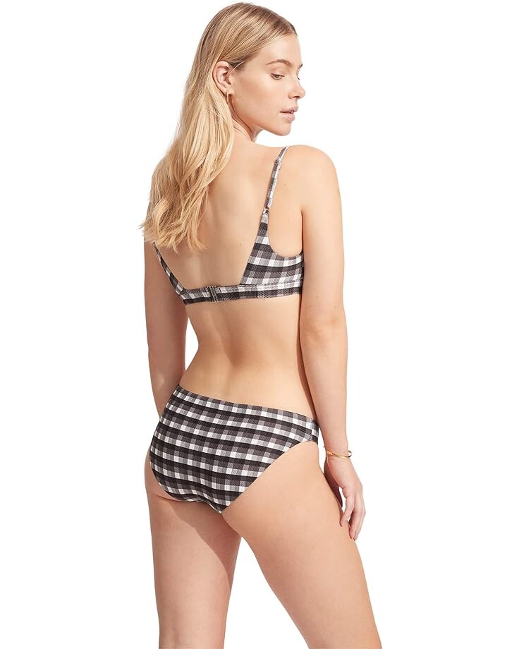 

Бралетт Seafolly Portofino Twist Front Bralette, черный