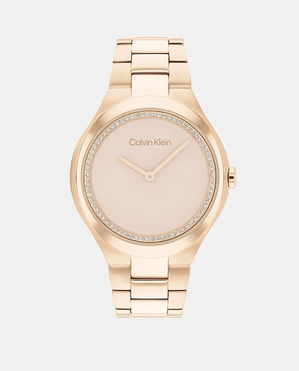 

Женские часы Admire 25200368 из розовой стали Calvin Klein, розовый