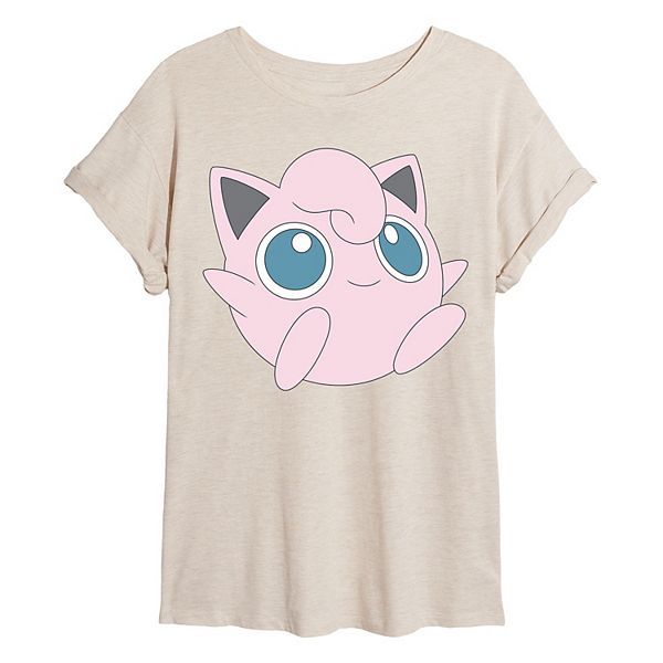 

Футболка Juniors' Pokémon Jigglypuff oversized Licensed Character, Beige