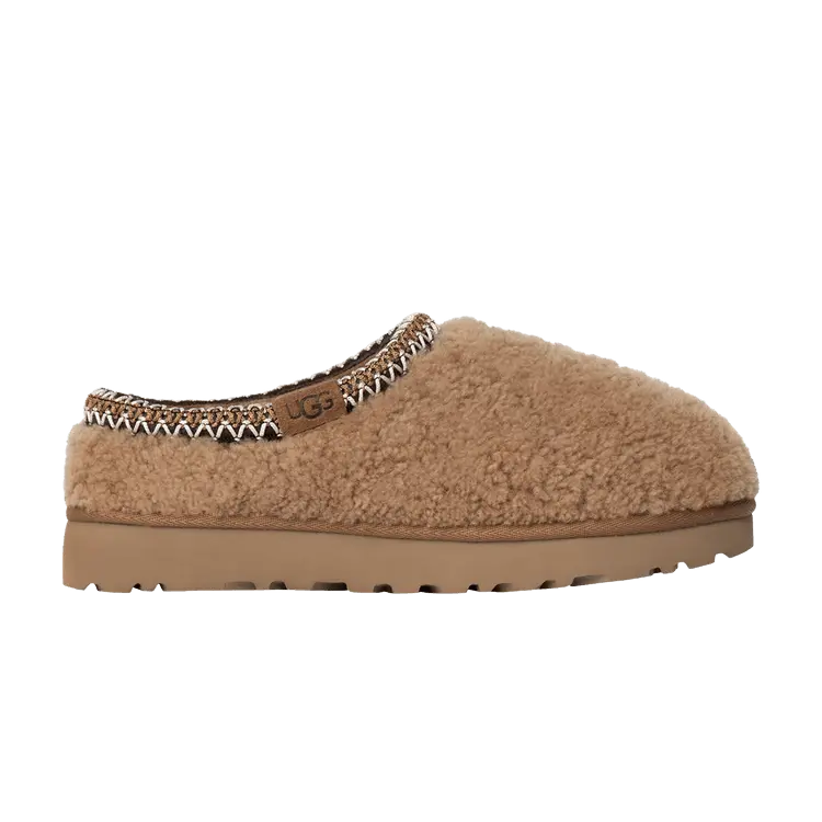 Шлепанцы UGG Wmns Tasman Slipper Maxi Curly - Chestnut, коричневый