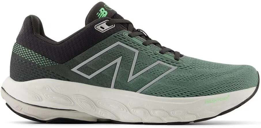 Кроссовки для бега New Balance, темно-можжевеловый/черный цемент/серый материал — фото 3