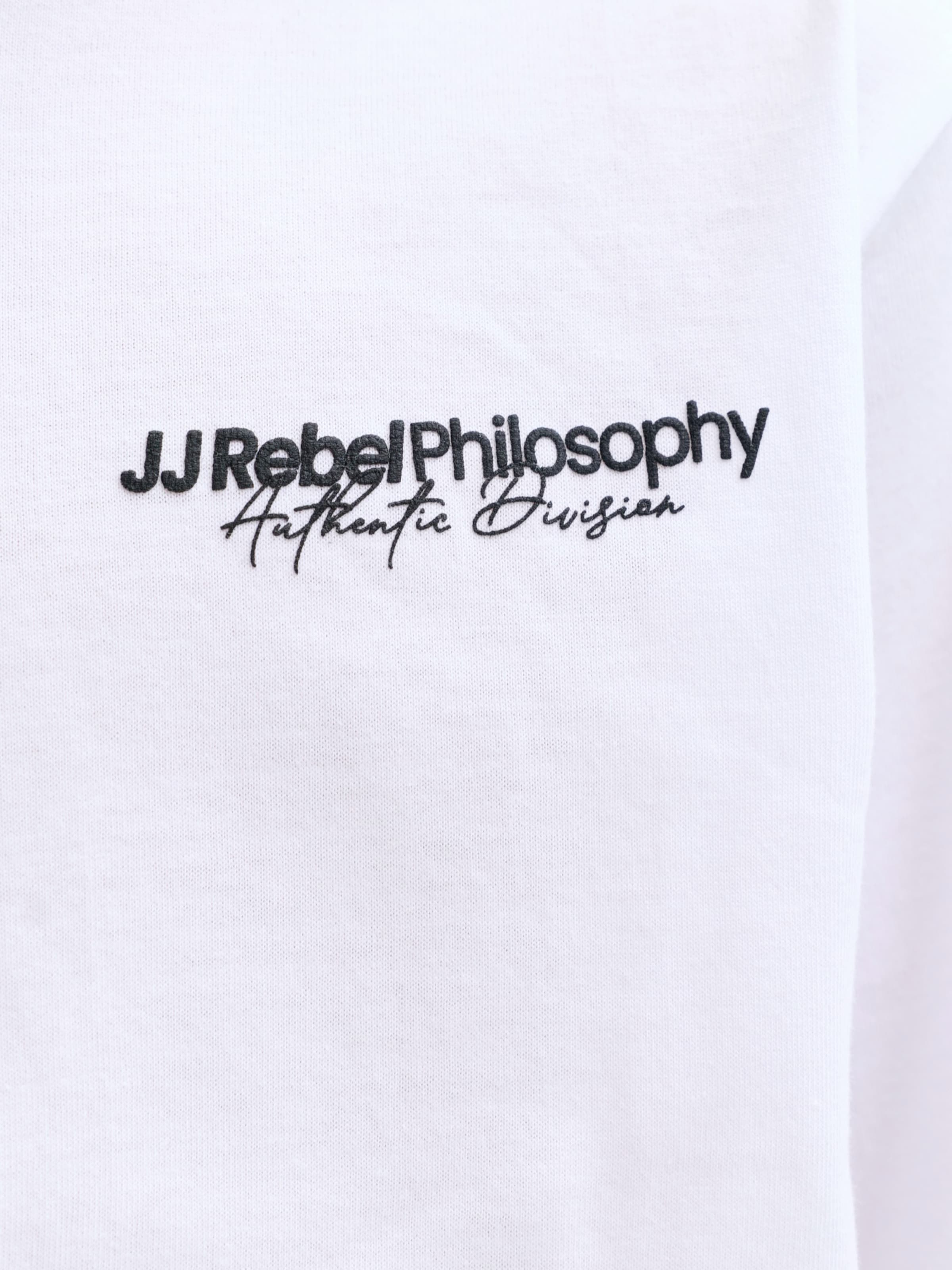 JJ Rebel Футболка 'JREBZACK' в белом цвете — фото 3