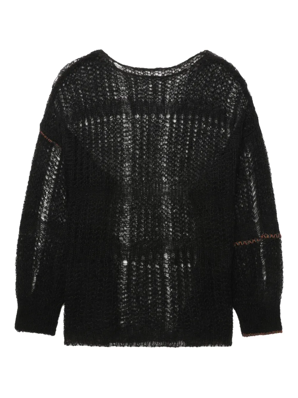 

Свитер рыхлой вязки Y's, черный