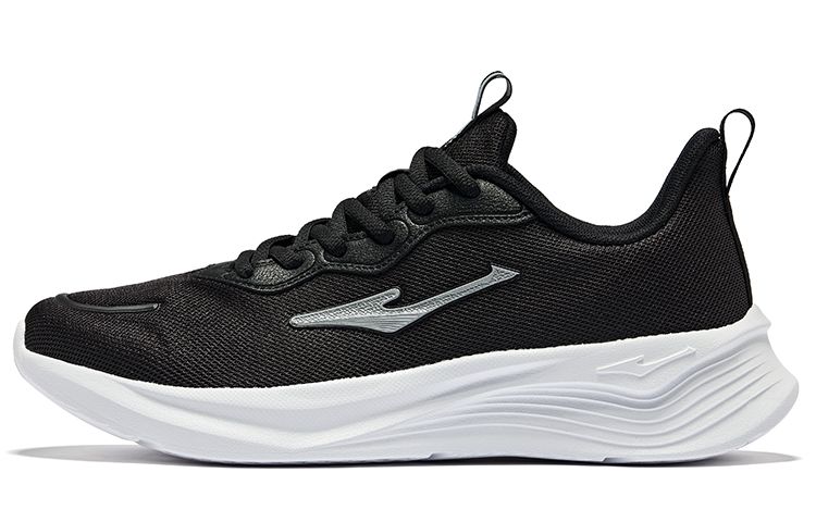 

Erke Амортизирующие износостойкие низкие беговые кроссовки мужские Jet Black Recycling Gray, цвет Jet Black Recycling Gray
