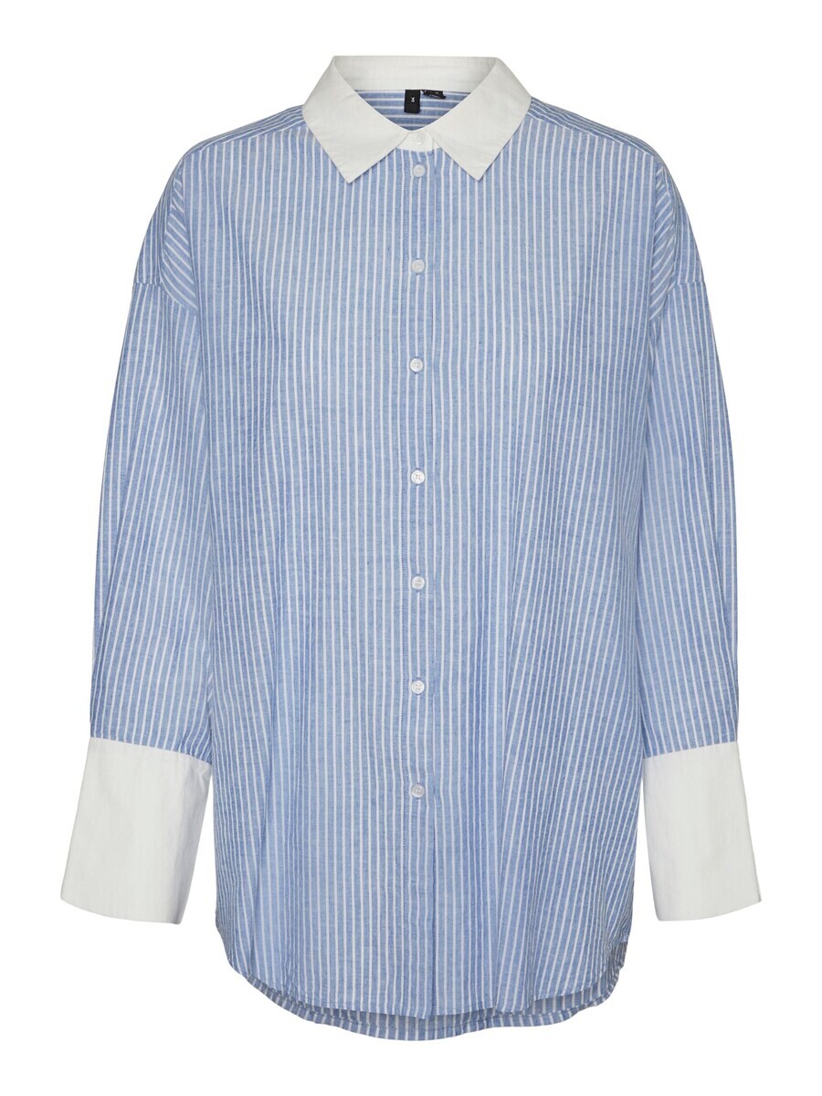 

Длинная блузка VERO MODA Blouse LEONORA, морской синий