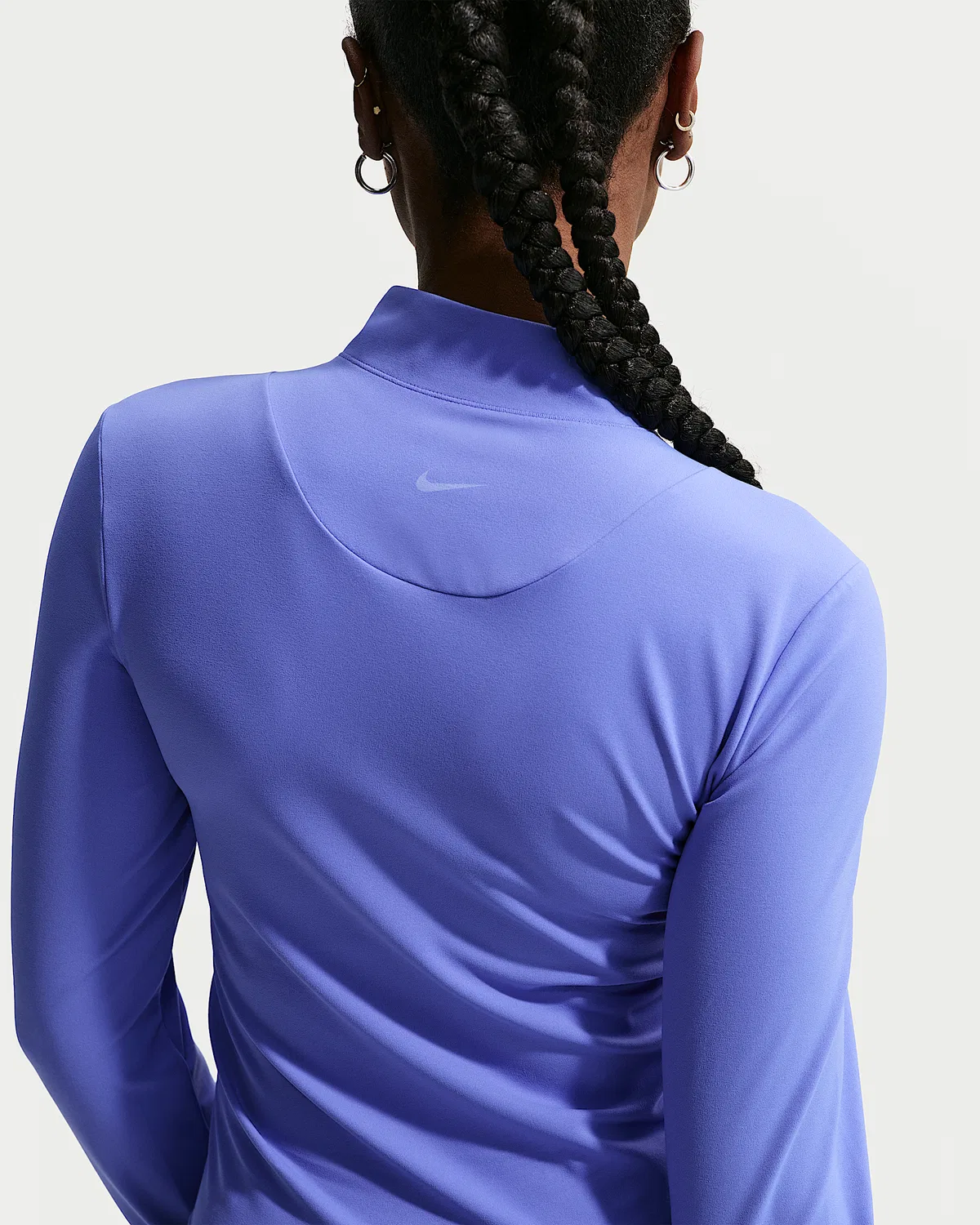 Женская куртка Nike Zenvy Dri-FIT на молнии, Sapphire/White — фото 2