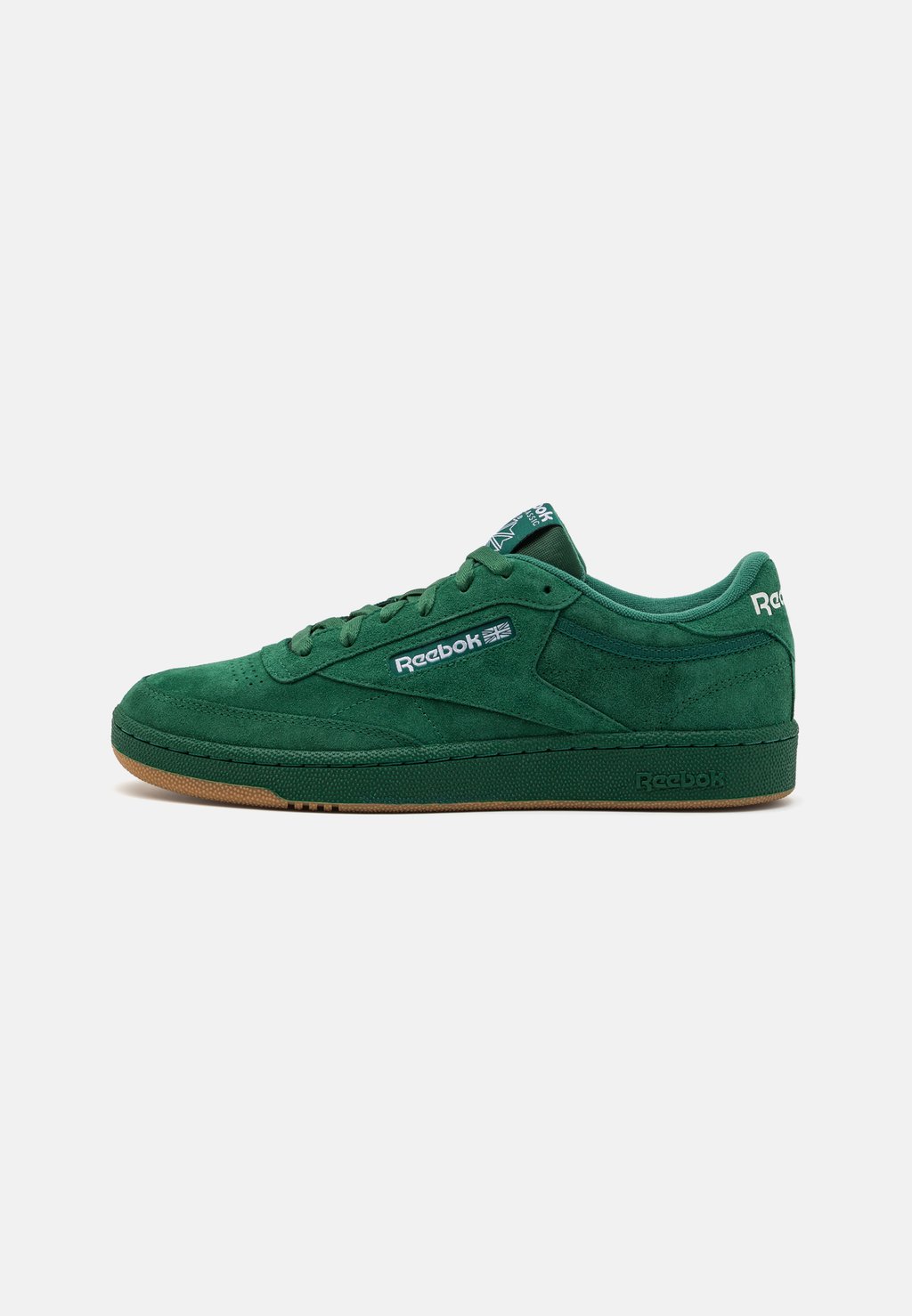 

Низкие кроссовки Club C 85 Unisex Reebok, цвет dark green/light brown