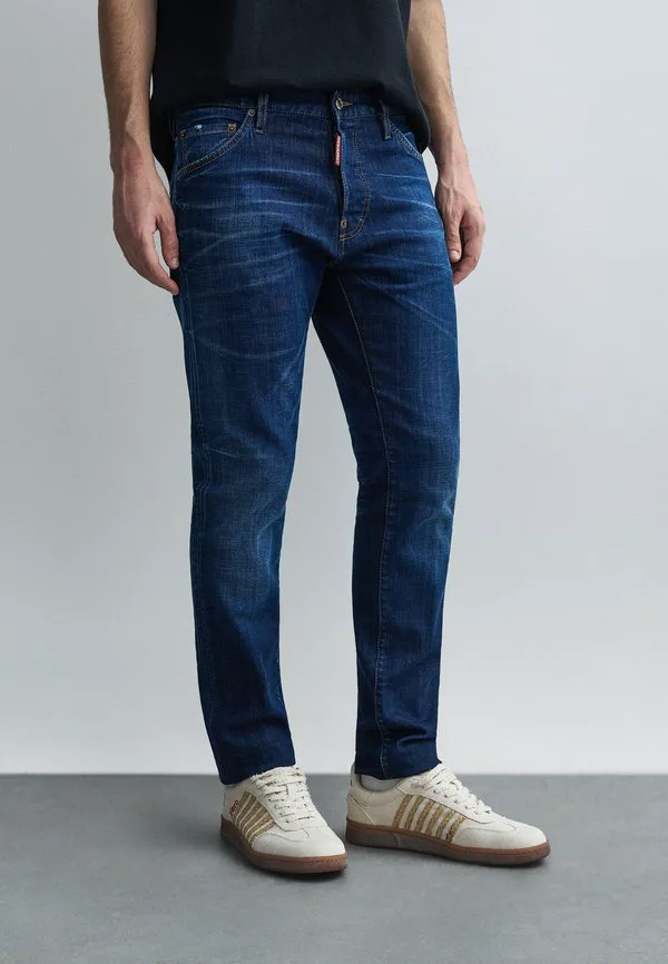 Узкие джинсы "тедди" Dsquared2, Navy Blue