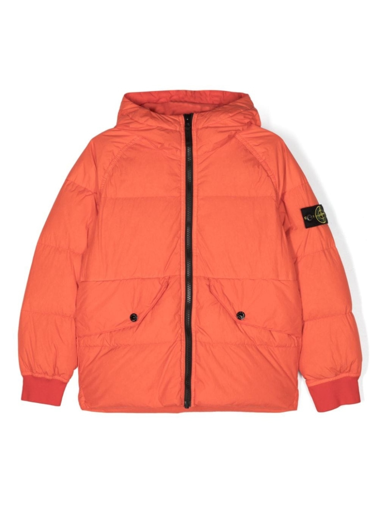 

Stone Island Junior куртка с нашивкой Compass, оранжевый