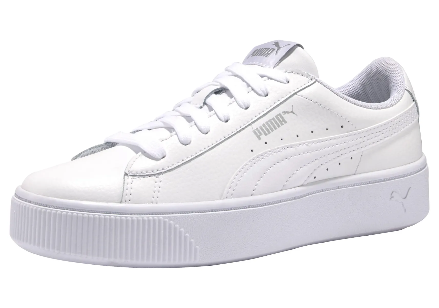 

Кроссовки PUMA "VIKKY STACKED L", цвет Puma White- Puma White