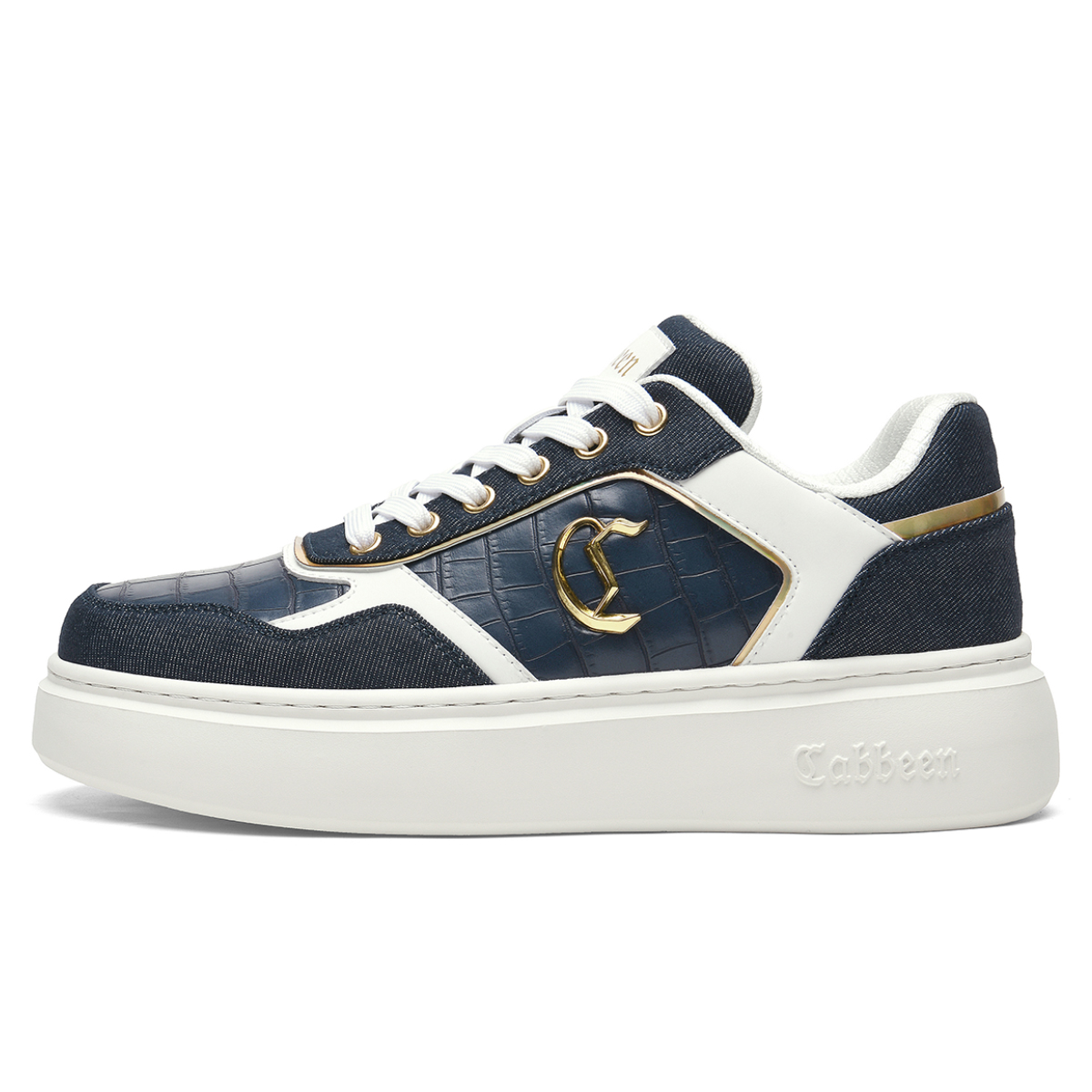 

Нескользящие низкие кроссовки для мужчин Cabbeen, Blue White