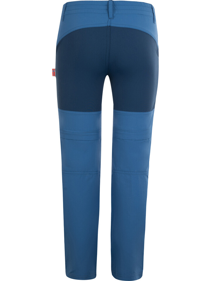 Спортивные брюки Trollkids Zipp-Off- Nordfjord - Regular fit -, синий — фото 2