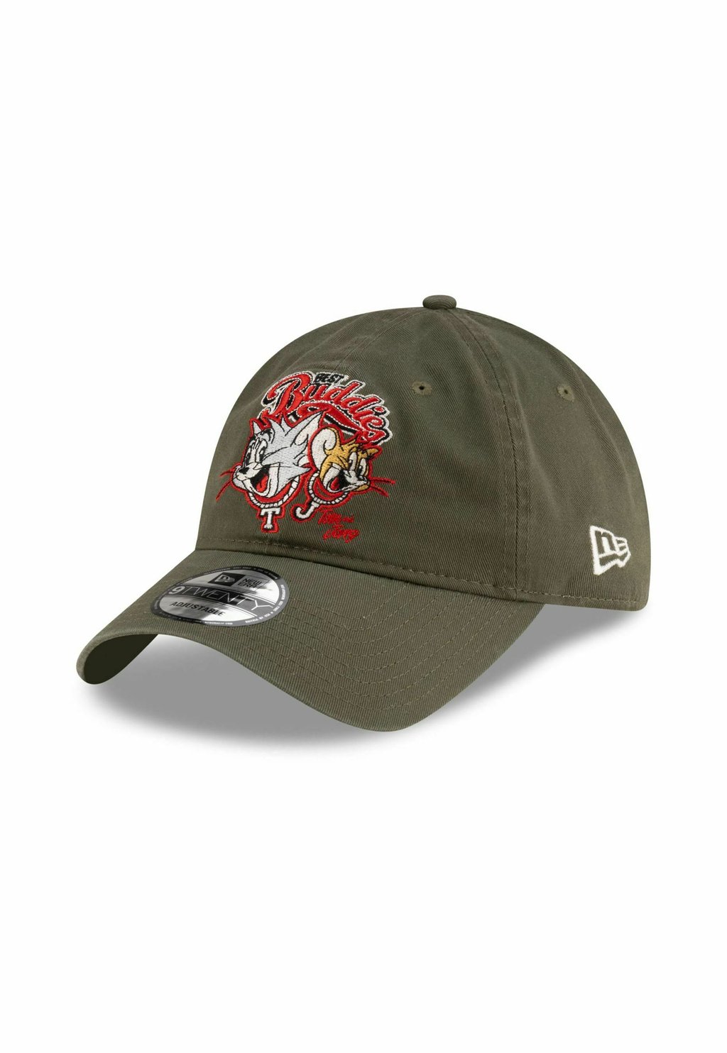 

Бейсболка TWENTY CASUAL DISNEY TOM & JERRY New Era, оливковый