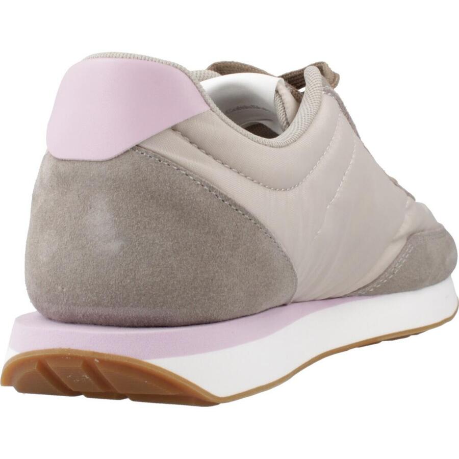 Кроссовки Calvin Klein, модель Retro Runner Lace Up, цвет бежевый — фото 3